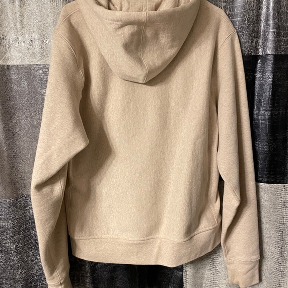 The Black Dog Women's Cream Hoodie Sweater - Picture 5 of 7